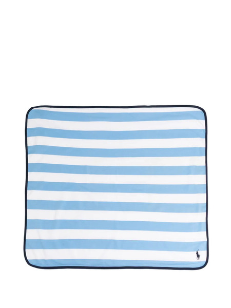  Polo Ralph Lauren Kids Coperta In Cotone - Blu 