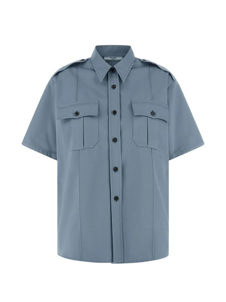  Prada Camicia Con Tasche - Blu 