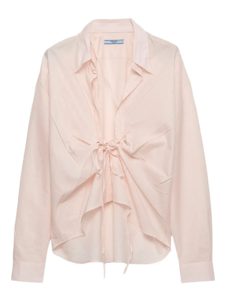  Prada Camicia Stringata - Rosa 