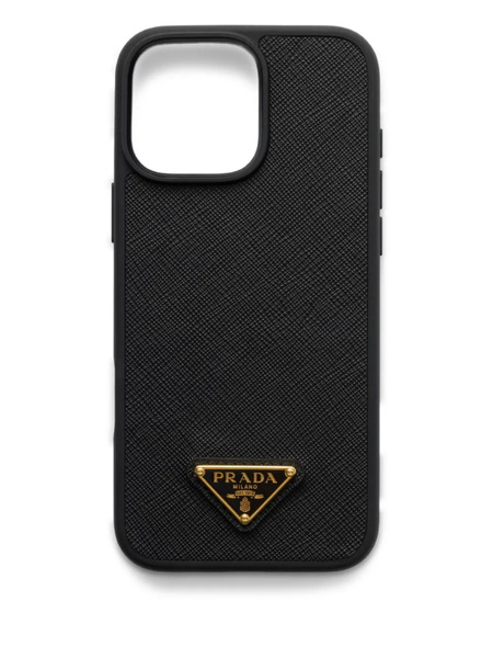  Prada Cover Per Iphone 16 Pro Max - Nero 
