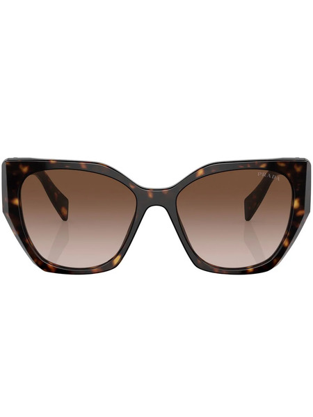 Prada Eyewear Occhiali Da Sole Tartarugati - Verde 