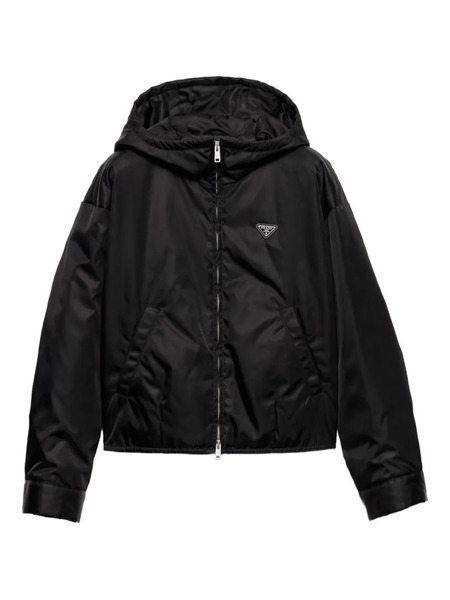  Prada Giacca Con Cappuccio - Nero 