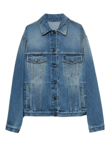  Prada Giacca Denim - Blu 