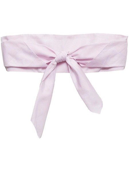  Prada Top A Quadri - Rosa 
