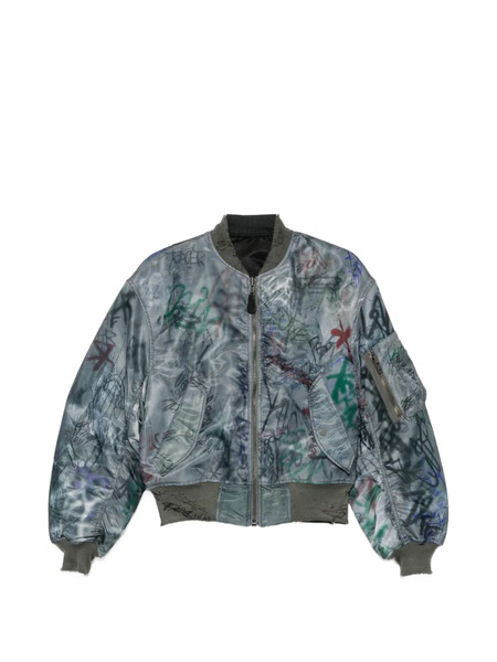  Protocol Index Bomber Con Zip - Grigio 