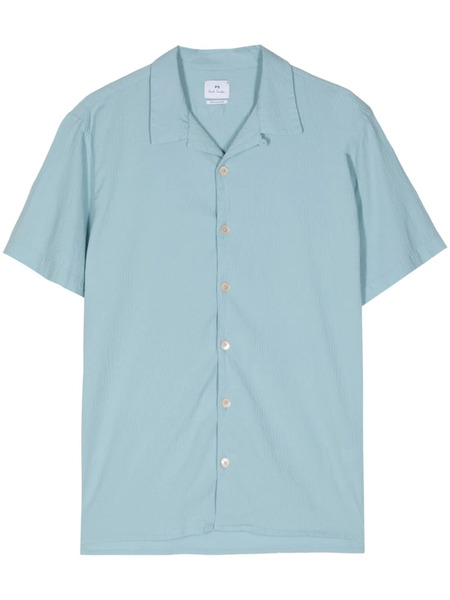  Ps Paul Smith Camicia A Maniche Corte - Blu 