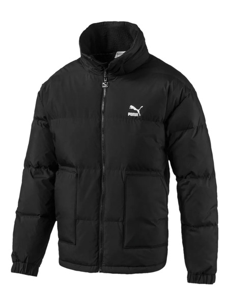  Puma Piumino Trapuntato Con Logo - Nero 