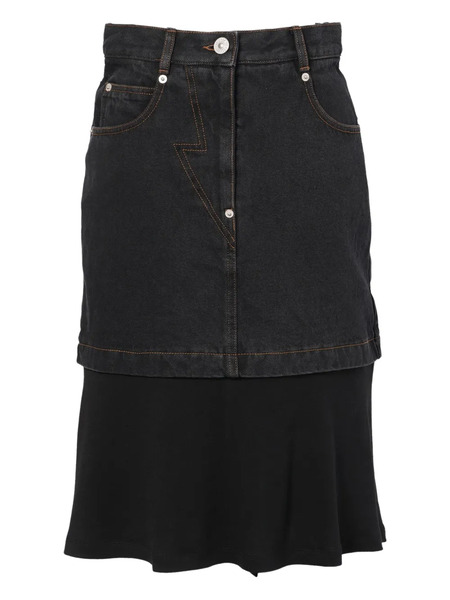  Pushbutton Gonna Midi Con Design A Strati - Nero 