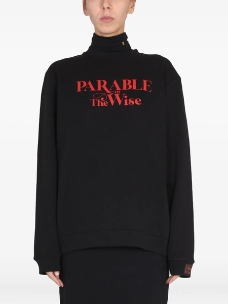  Raf Simons Felpa Con Scollo Rotondo - Nero 