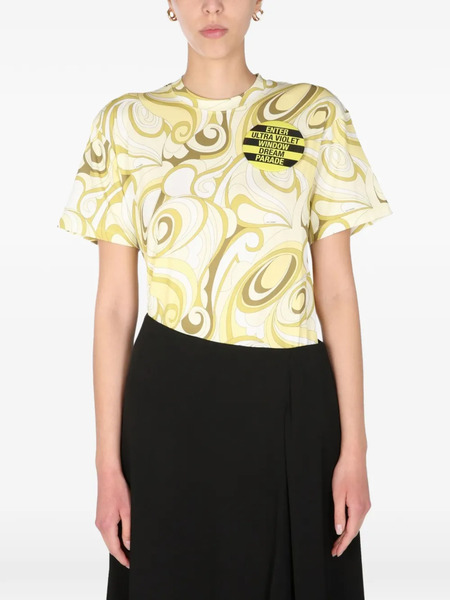  Raf Simons T-shirt Girocollo - Giallo 