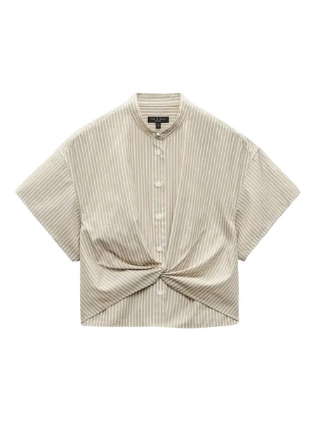  Rag & Bone Camicia A Righe - Grigio 