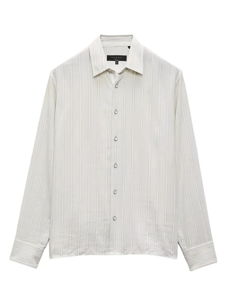  Rag & Bone Camicia A Righe - Grigio 