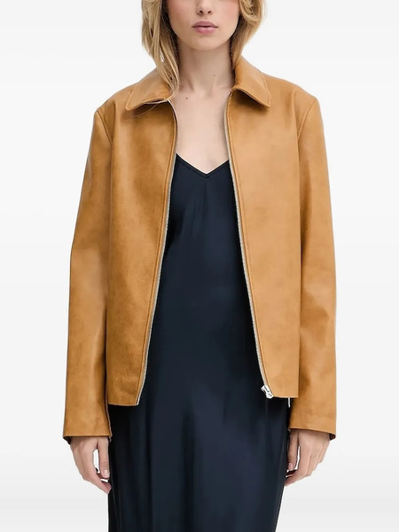  Rag & Bone Giacca Con Zip - Marrone 