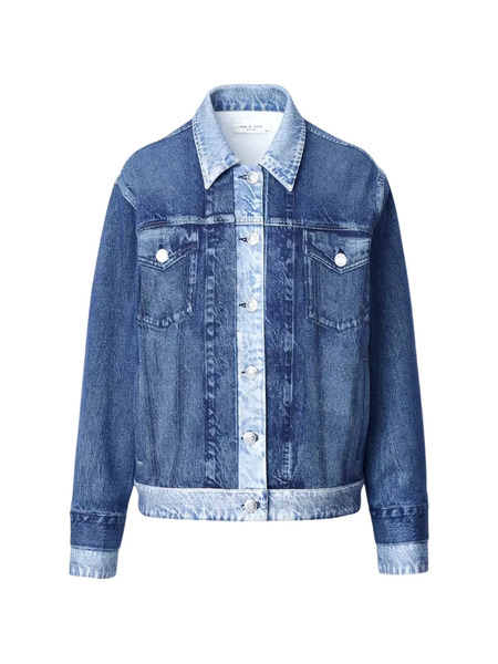  Rag & Bone Giacca Trucker Oversize - Blu 
