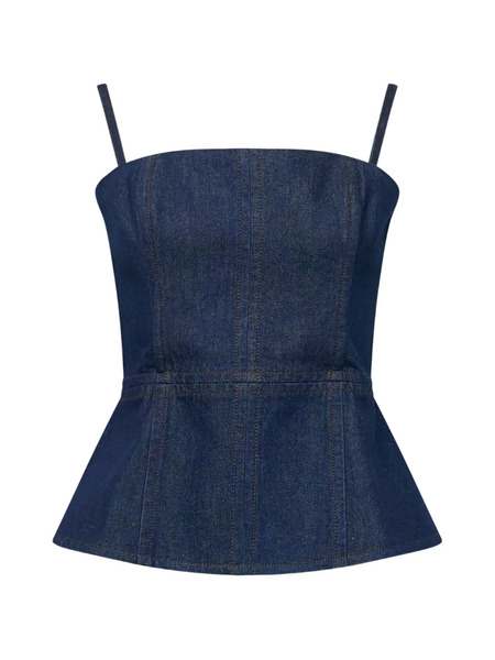  Rag & Bone Top Denim Isabella - Blu 