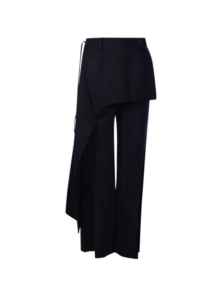  Re Code Pantaloni Asimmetrici - Blu 