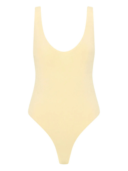  Rebecca Vallance Body Arial Con Scollo Ampio - Toni Neutri 
