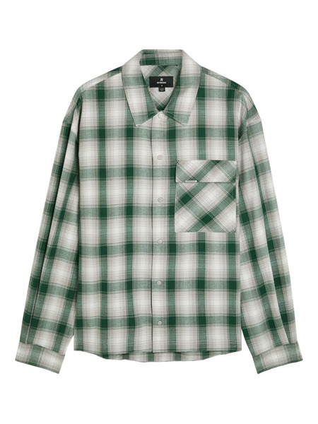  Represent Camicia A Quadri - Verde 