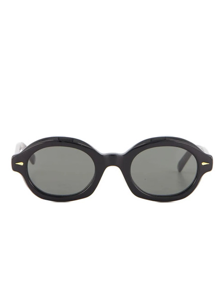  Retrosuperfuture Occhiali Da Sole Ovali - Nero 
