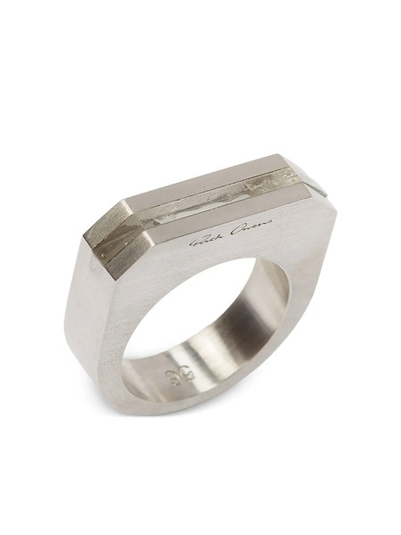  Rick Owens Anello Hollywood - Argento 