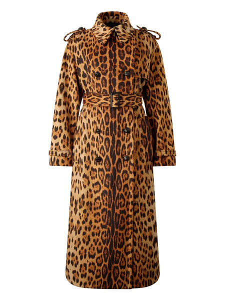  Roberto Cavalli Trench Con Cintura - Marrone 
