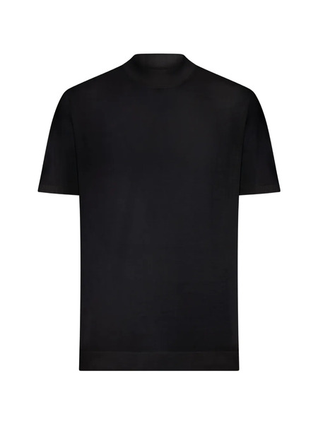  Roberto Collina T-shirt A Maniche Corte - Nero 