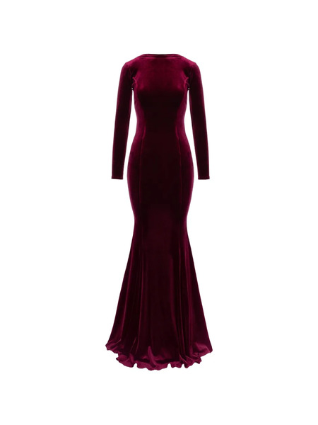  Roserry Abito Melbourne A Maniche Lunghe - Rosso 