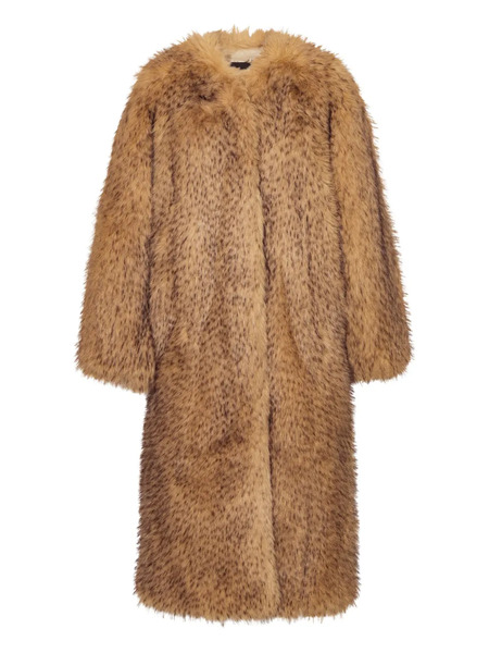  Rotate Birger Christensen Cappotto Lungo - Toni Neutri 