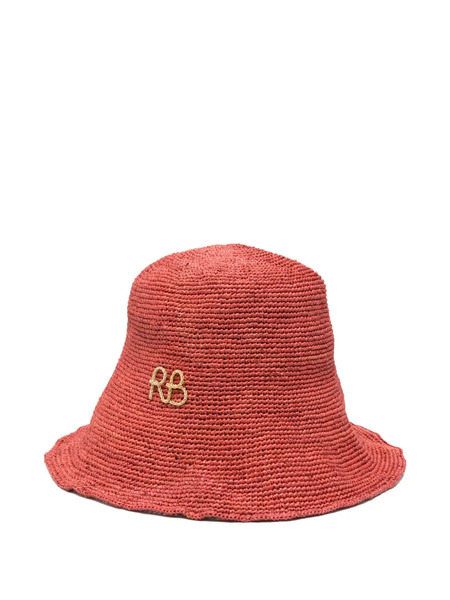  Ruslan Baginskiy Cappello Bucket Con Logo - Rosso 