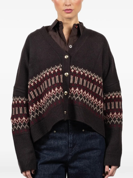  Sablyn Cardigan Elliot - Marrone 