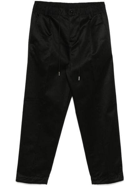  Sacai Pantaloni Affusolati - Nero 