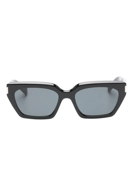  Saint Laurent Eyewear Occhiali Da Sole Geometrici - Nero 