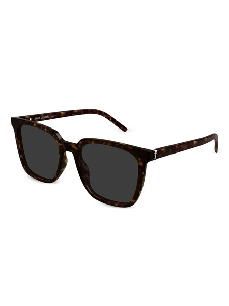  Saint Laurent Eyewear Occhiali Da Sole Squadrati - Marrone 