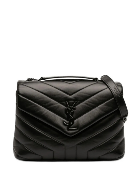  Saint Laurent Pre-owned Borsa A Spalla Loulou Piccola Con Monograma 2019 - Nero 