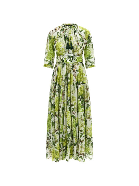  Samantha Sung Abito Eden Con Stampa A Fiori - Verde 