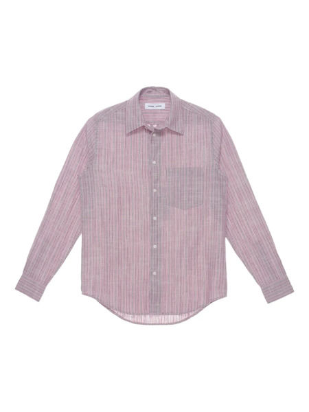  Samsoe Samsoe Camicia A Righe - Rosa 