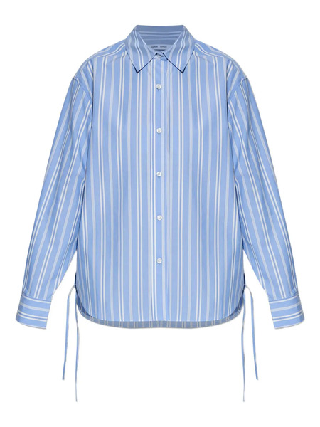  Samsoe Samsoe Camicia Oversize A Righe - Blu 