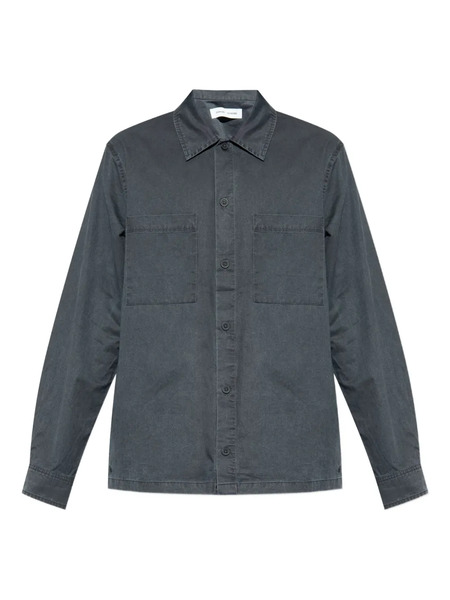  Samsoe Samsoe Camicia Sataka Con Tasche - Nero 