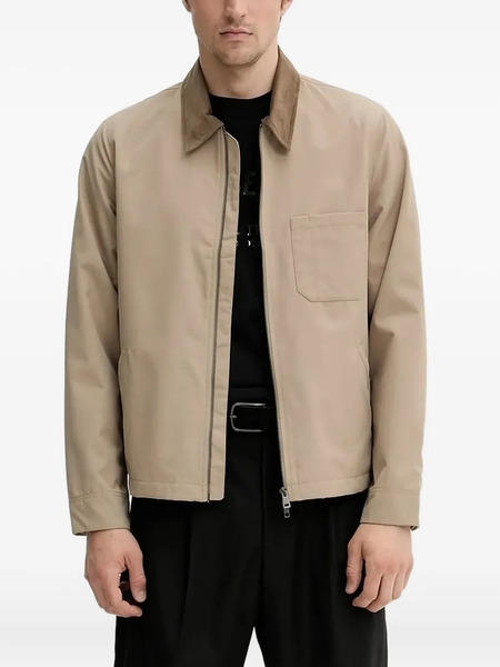  Samsoe Samsoe Giacca Con Zip - Marrone 