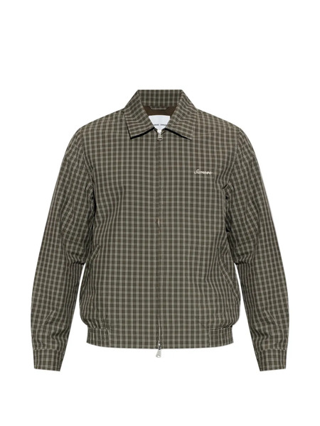  Samsoe Samsoe Giacca Sabeck Con Zip - Verde 