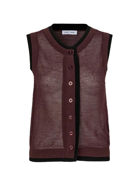  Samsoe Samsoe Gilet Saliv - Marrone 