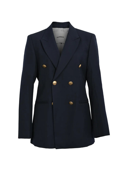  Sandro Blazer Doppiopetto - Blu 