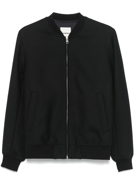  Sandro Bomber Con Zip - Blu 