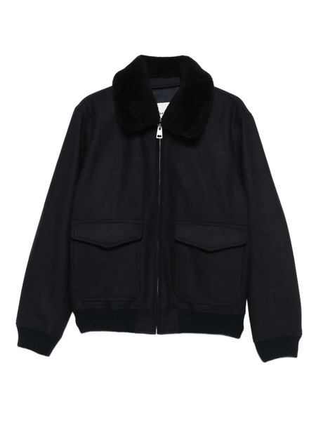  Sandro Bomber Con Zip - Blu 