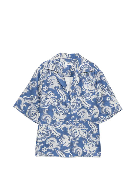  Sandro Camicia A Fiori - Blu 