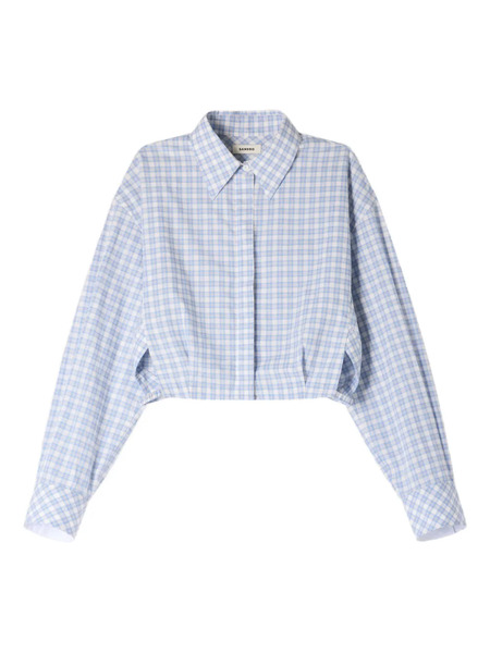  Sandro Camicia A Quadri - Blu 