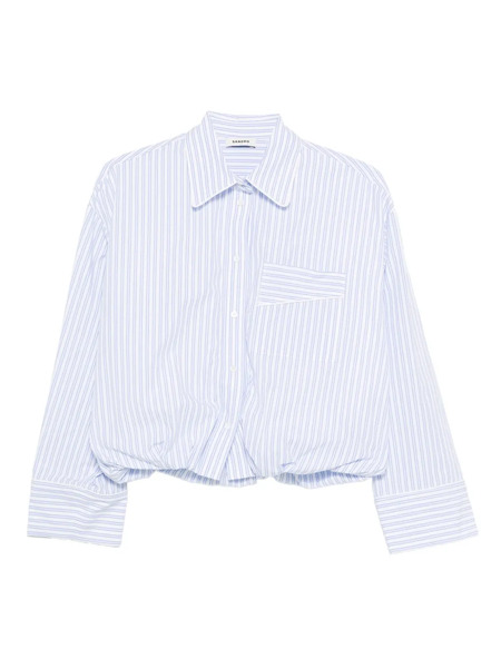  Sandro Camicia A Righe - Bianco 