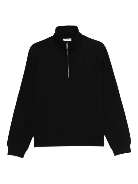  Sandro Felpa Con Zip - Nero 