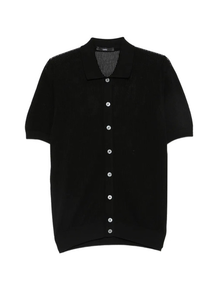  Sapio Camicia A Maniche Corte - Nero 