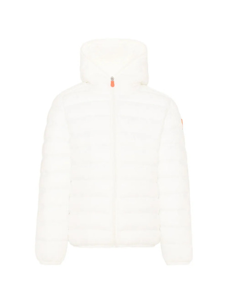  Save The Duck Kids Piumino Con Cappuccio - Bianco 